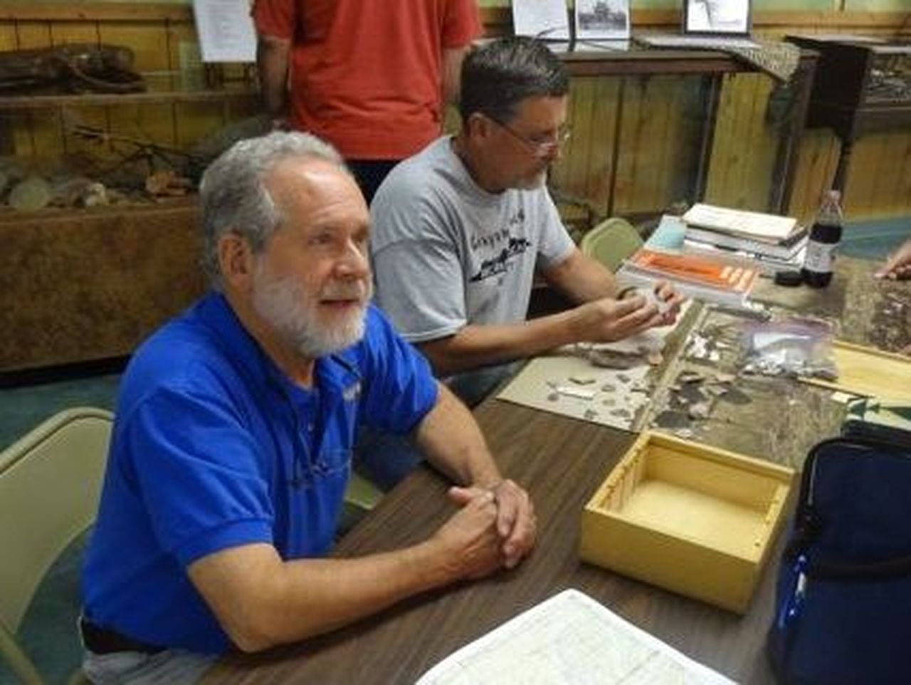 Archeological Experts Paul Katz and Rick Day 